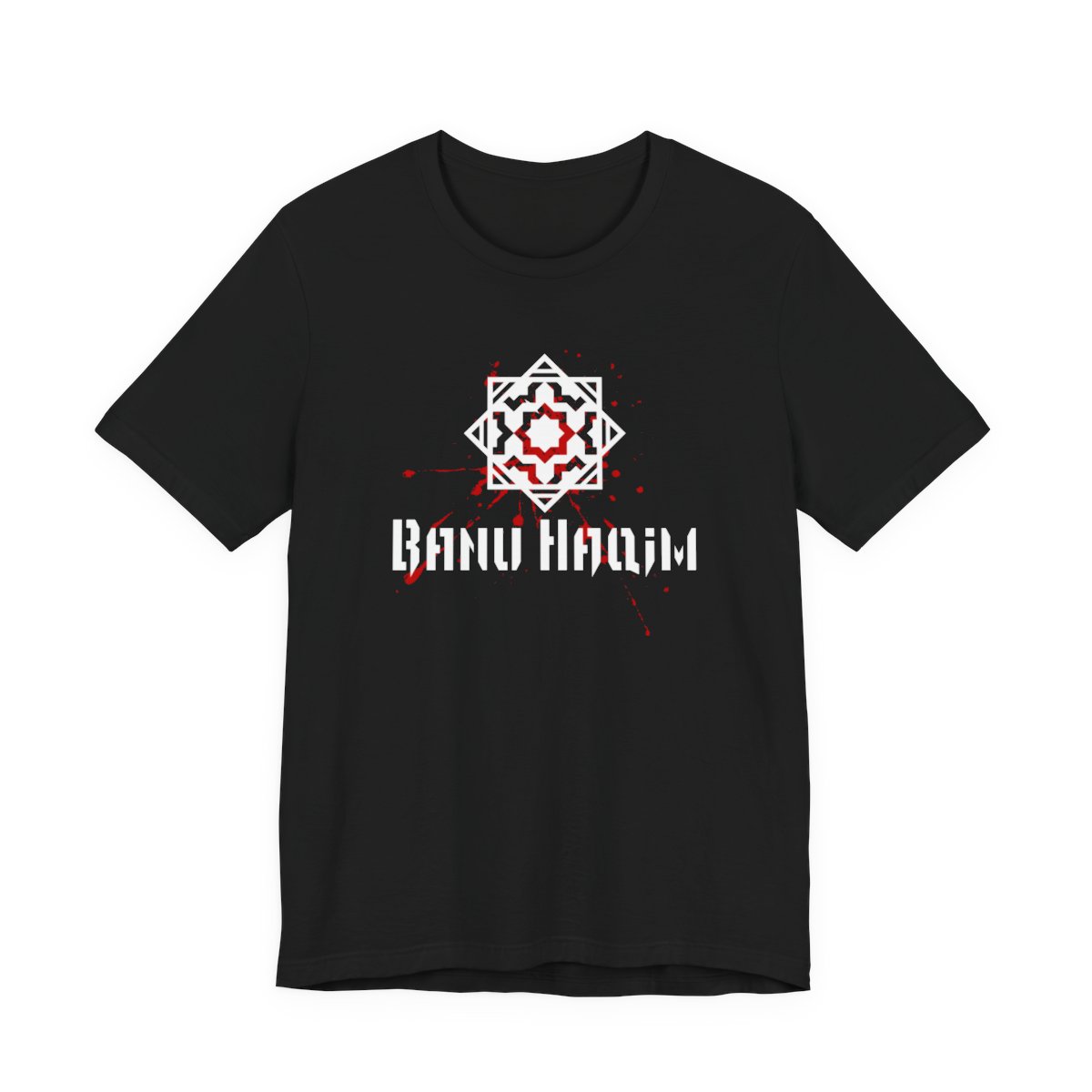 Banu Haqim Logo Blood Splatter