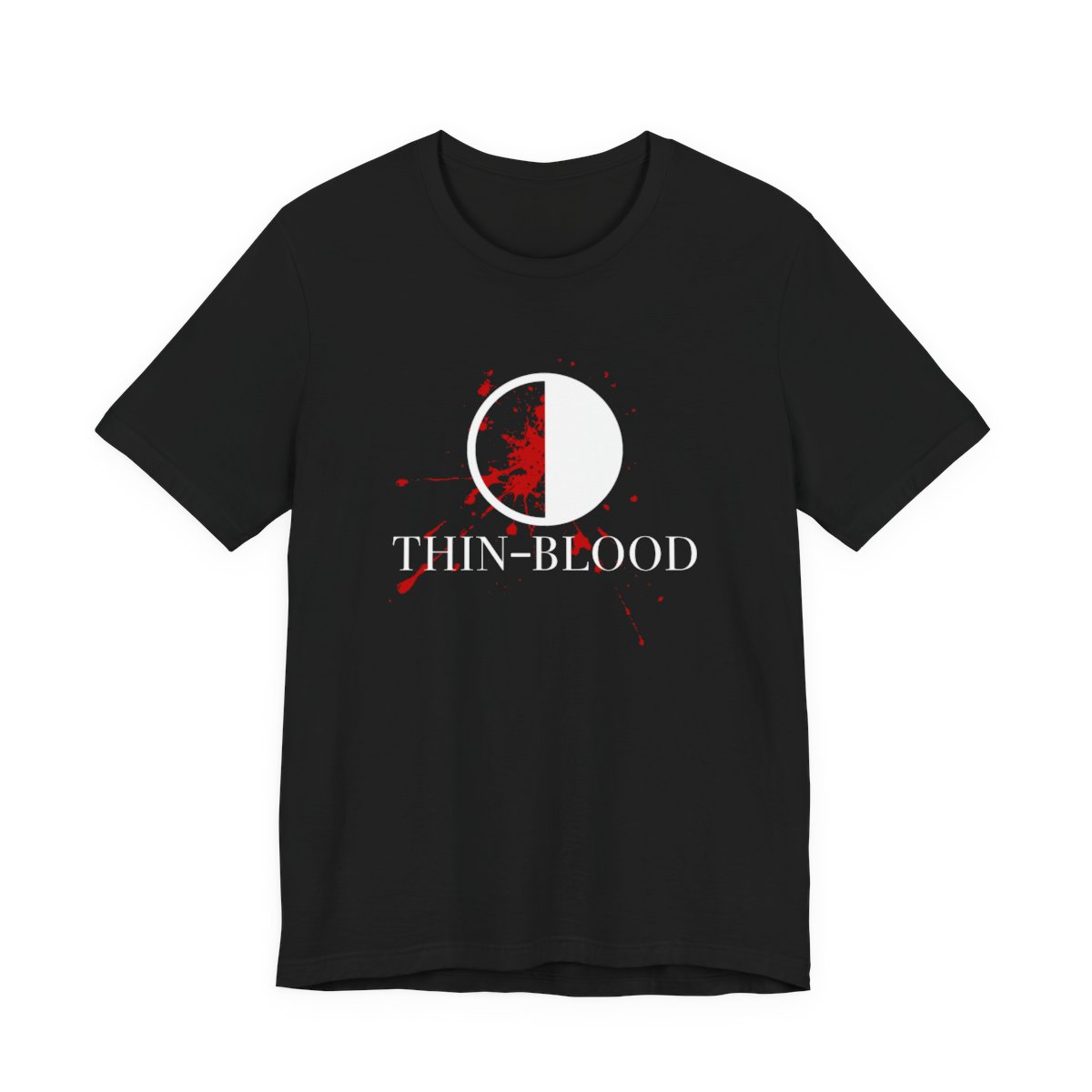 Thin Blood Logo Blood Splatter