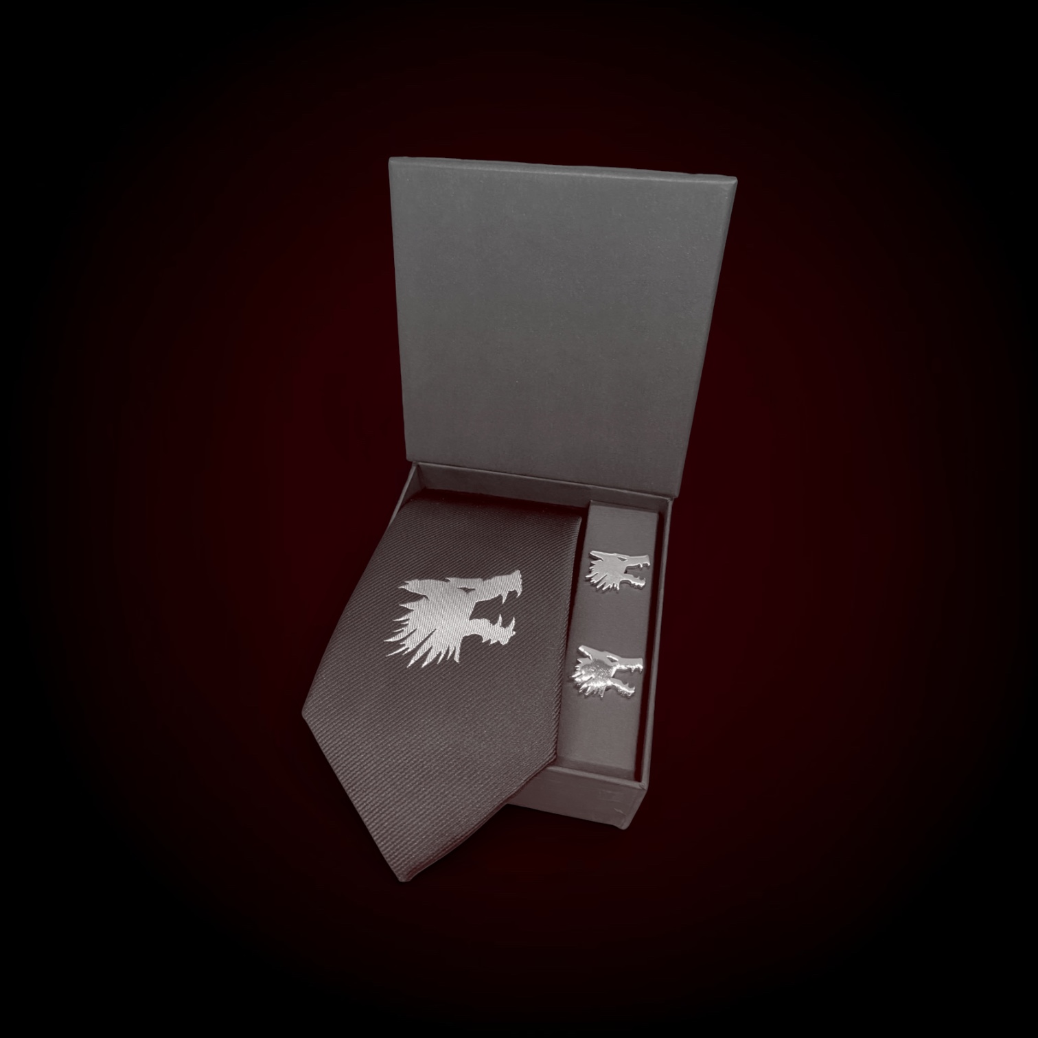 Gangrel Silk Tie and Cufflinks Set