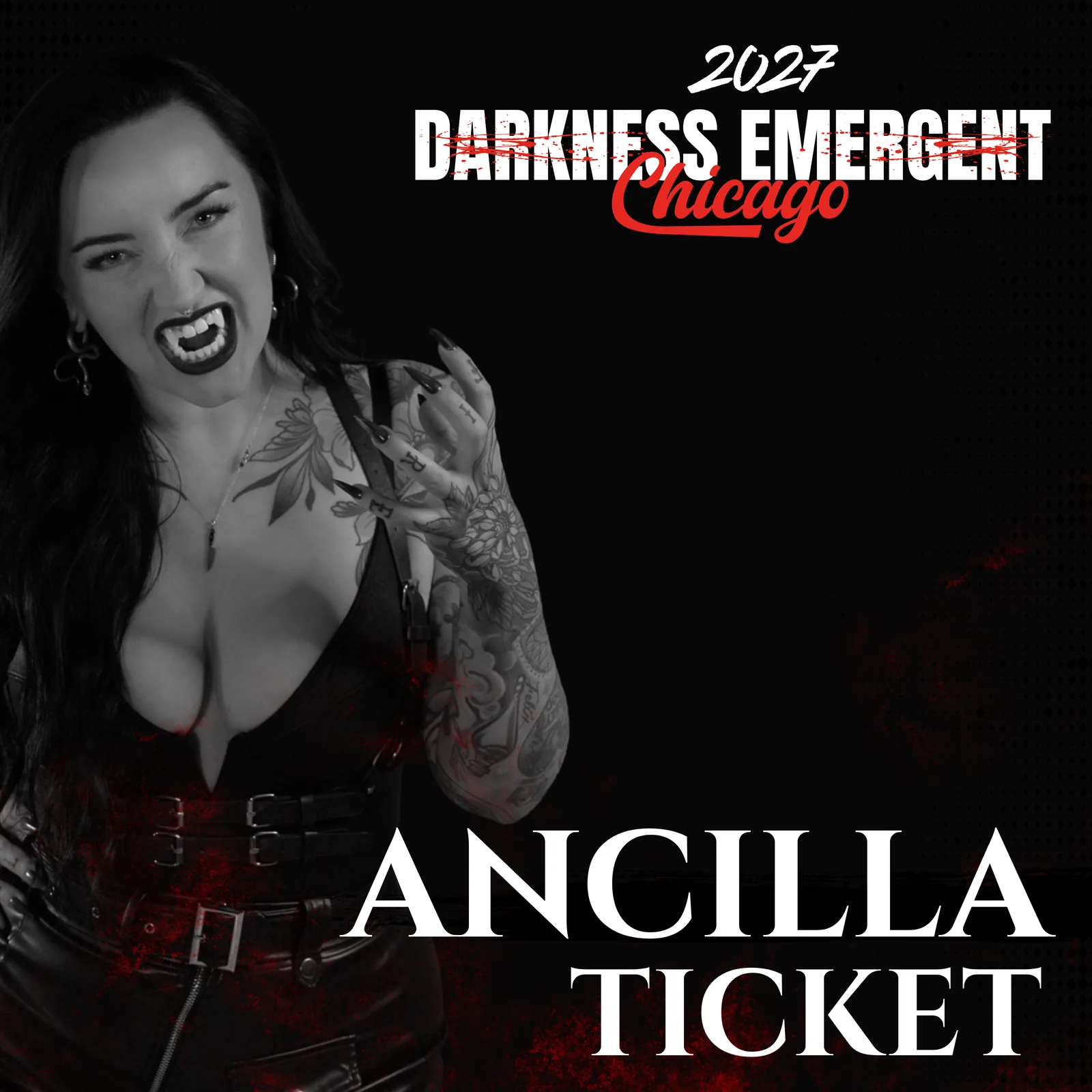 Ancilla Ticket — First 20 — Darkness Emergent: Chicago 2027